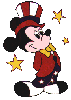 Stars and Stripes Mickey